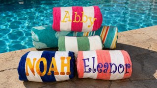 Personalized Swim Towels