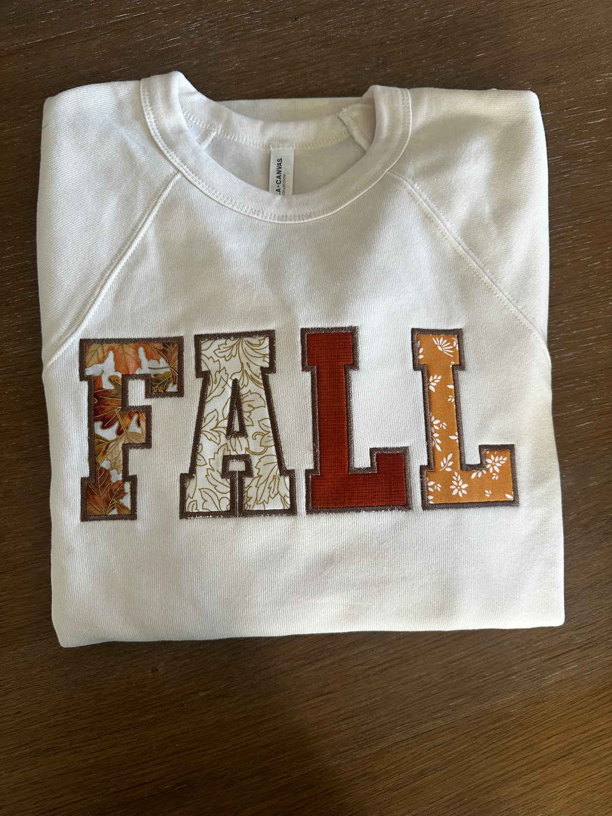 Fall Appliqué Sweatshirt