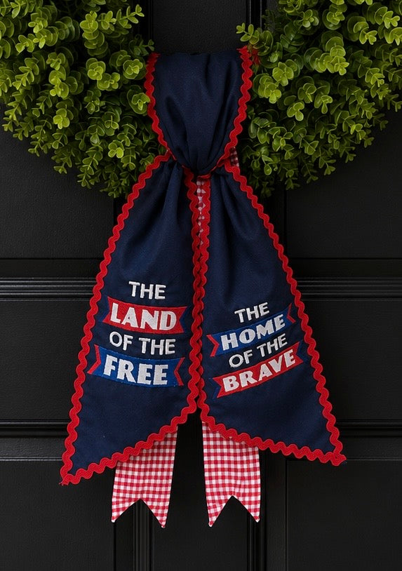 Land of the Free Sash