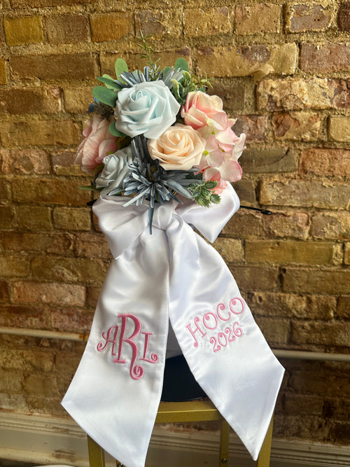 Floral Bouquet Sashes