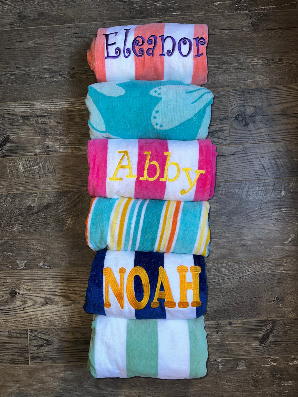 Personalized Swim Towel